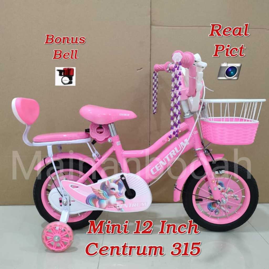 Sepeda Mini 12 Centrum 315 Sepeda Anak Cewe Mini 12 Inch Centrum 315