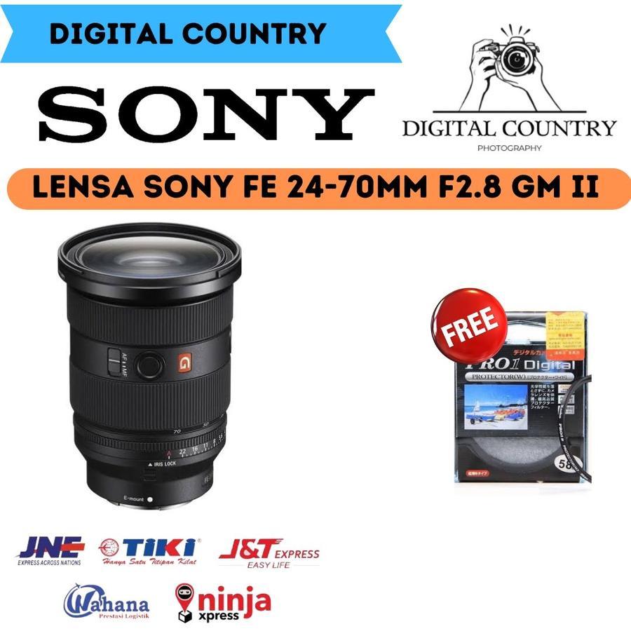 LENSA SONY FE 24-70MM F2.8 GM II / SONY FE 24-70MM F2.8 GM II