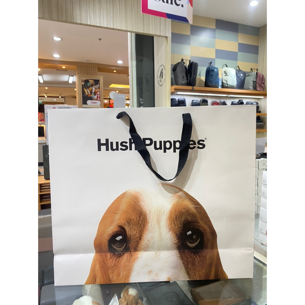 

PAPPERBAG HUSHPUPPIES ORIGINAL|BAHAN PAPPER|UKURAN L