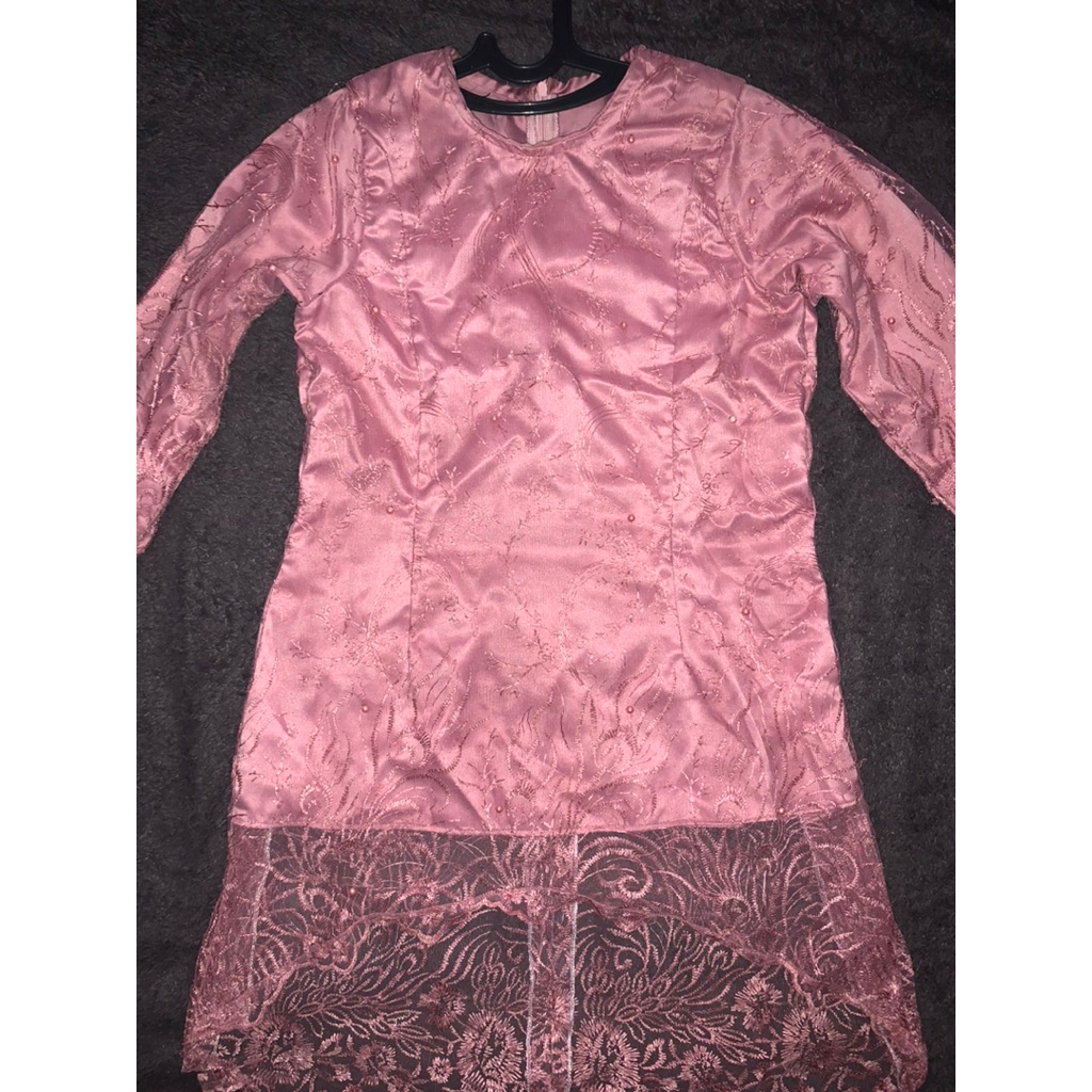 Kebaya preloved (soft pink)