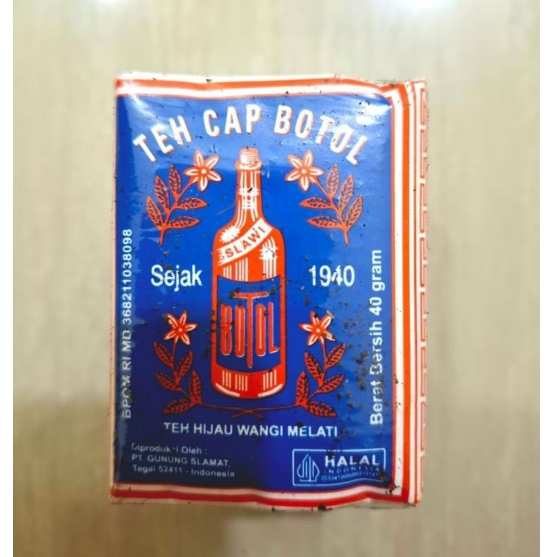

Teh cap botol BIRU 40gram (PCS)