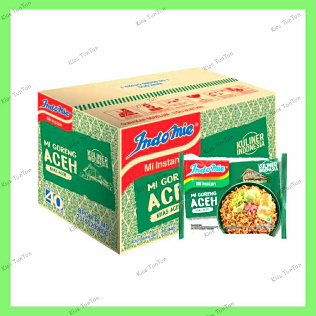 

Indomie Goreng Aceh 80gr / Indomie Goreng Rendang 80gr