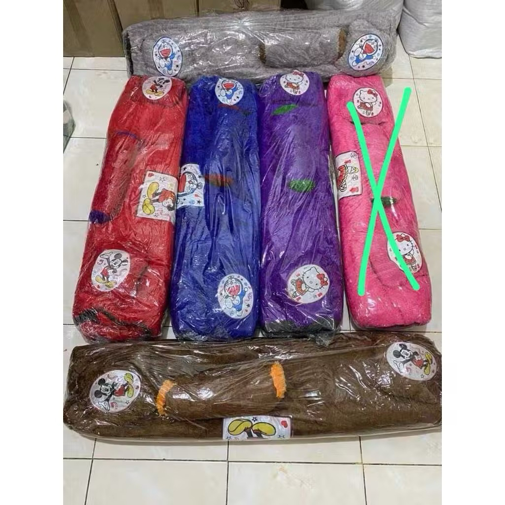 Surpet kasur bulu karakter/kasur surpet karakter/ karpet rasfur 170x120 cm/2 bantal 1 guling