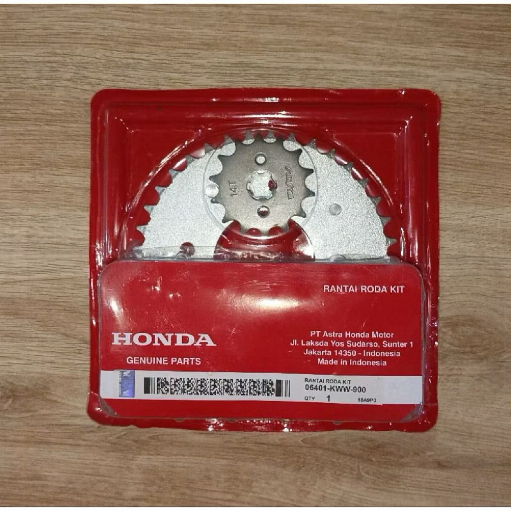 GEAR SET HONDA REVO KODE 06401-KWW-900