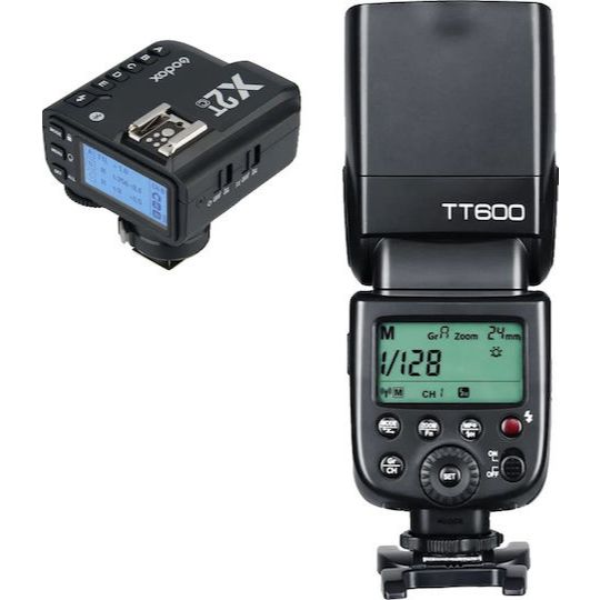 Flash Universal Godox TT600 & Triger X2T Canon