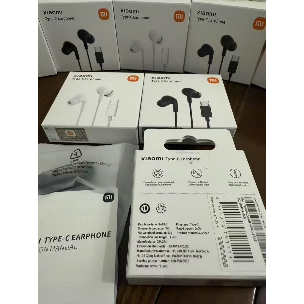 [SH-497] Headset Xiaomi Colokan Tepsi Earphone Type-C