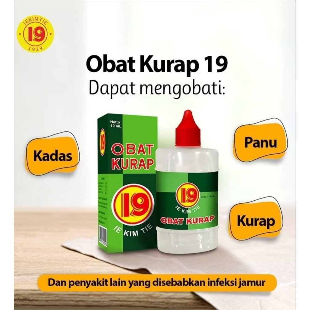 Obat Kurap 19 / Obat Kurap Cair 10ml