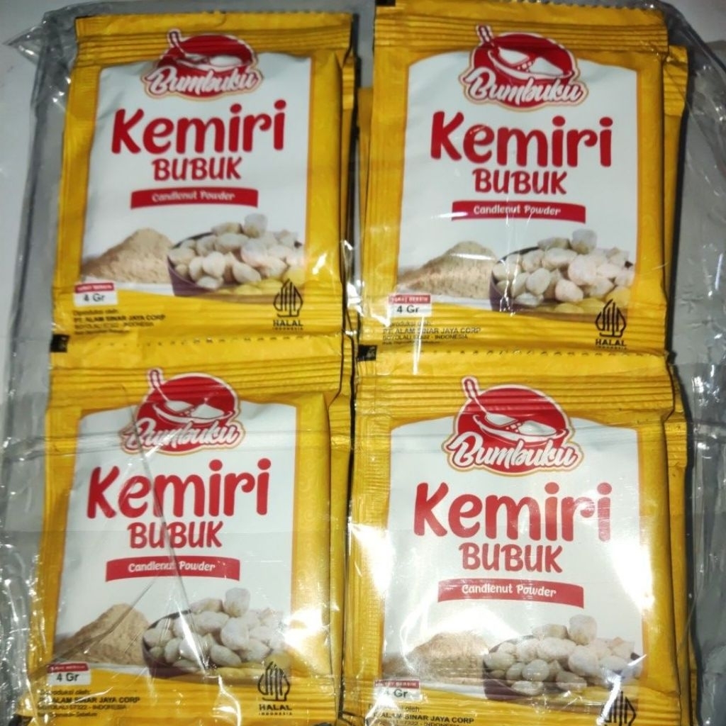 

kemiri bubuk bumbuku renteng isi 12