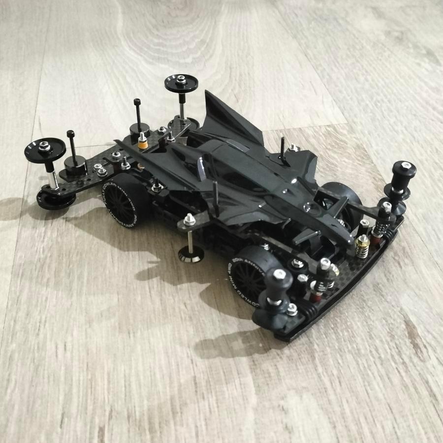 Tamiya STO hitam MS PRO suspensi - AT Pivot Anchor