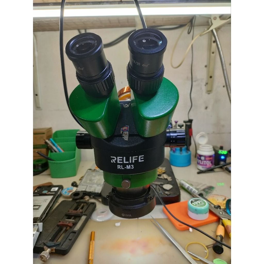 microscope Relife M3 binocular bekas