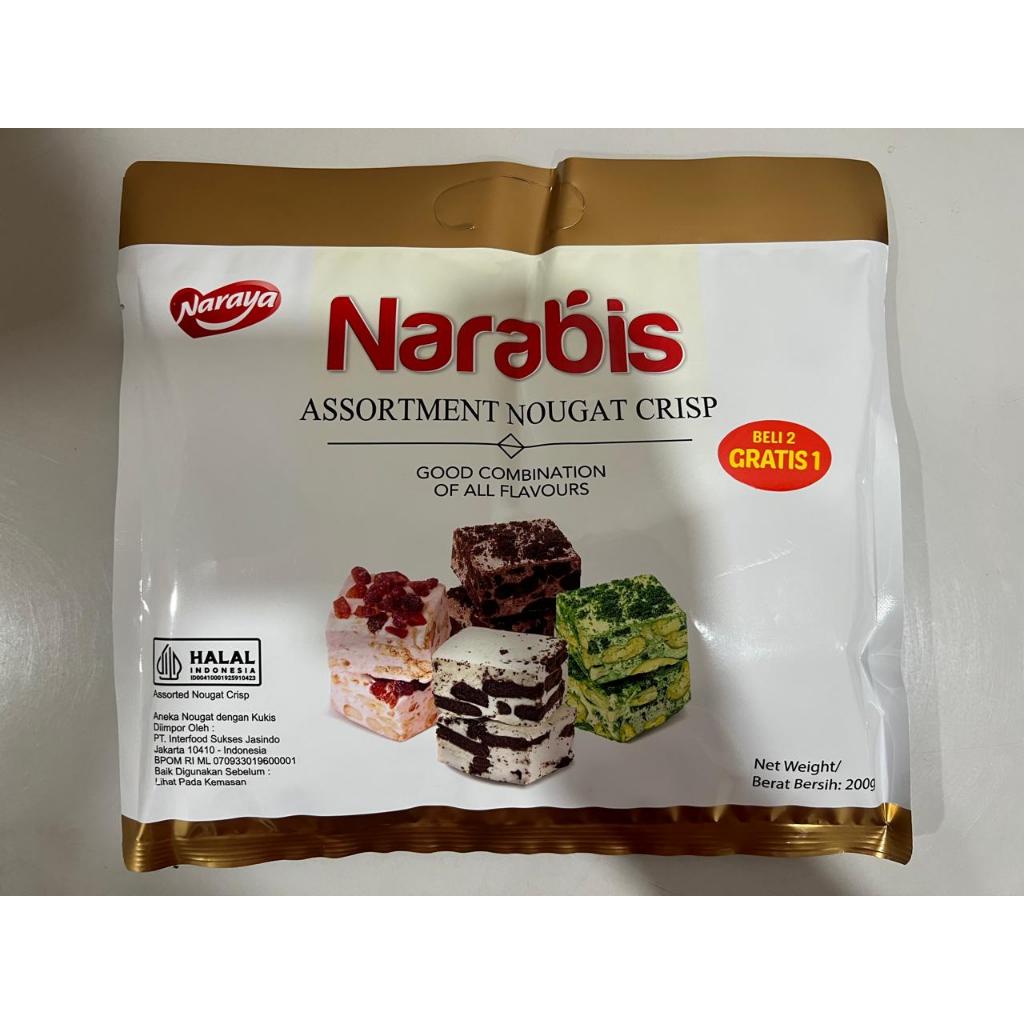 

Naraya Narabis 200gram Nougat crispy
