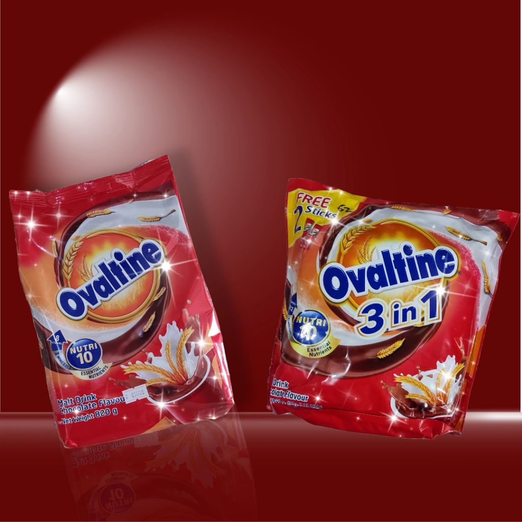 

Ovaltine Bubuk dan 3in1 Minuman Chocolate EXP 2026