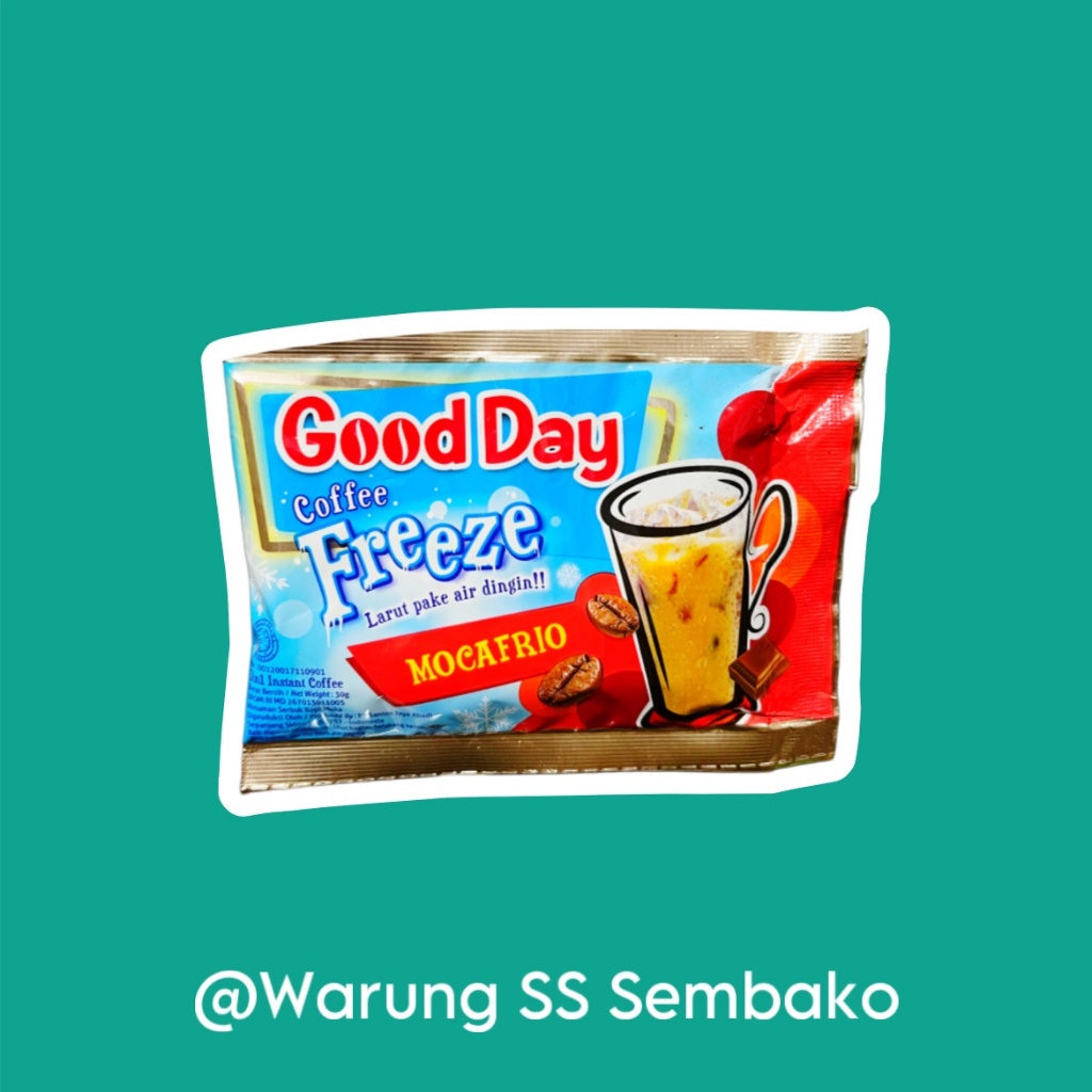 

Good Day Freeze Kopi Bubuk Mocafrio 1 sachet