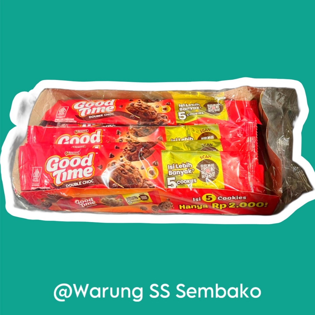 

Arnotts Good Time Cookies 1 pack isi 12 pcs