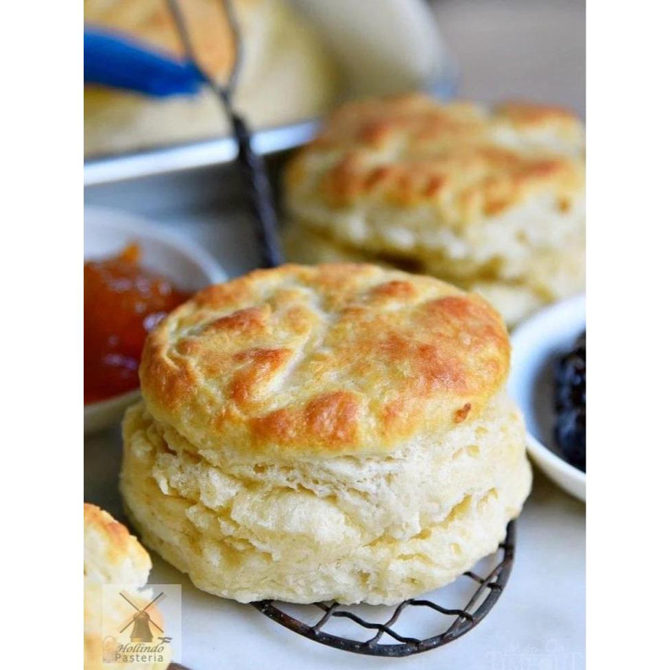 

English Artisan Soft and Flaky Tender Biscuits 6 or 10 biscuits