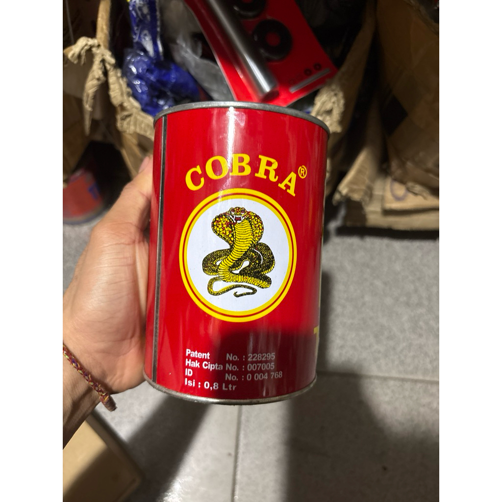 

tiner cobra merah 0.8liter