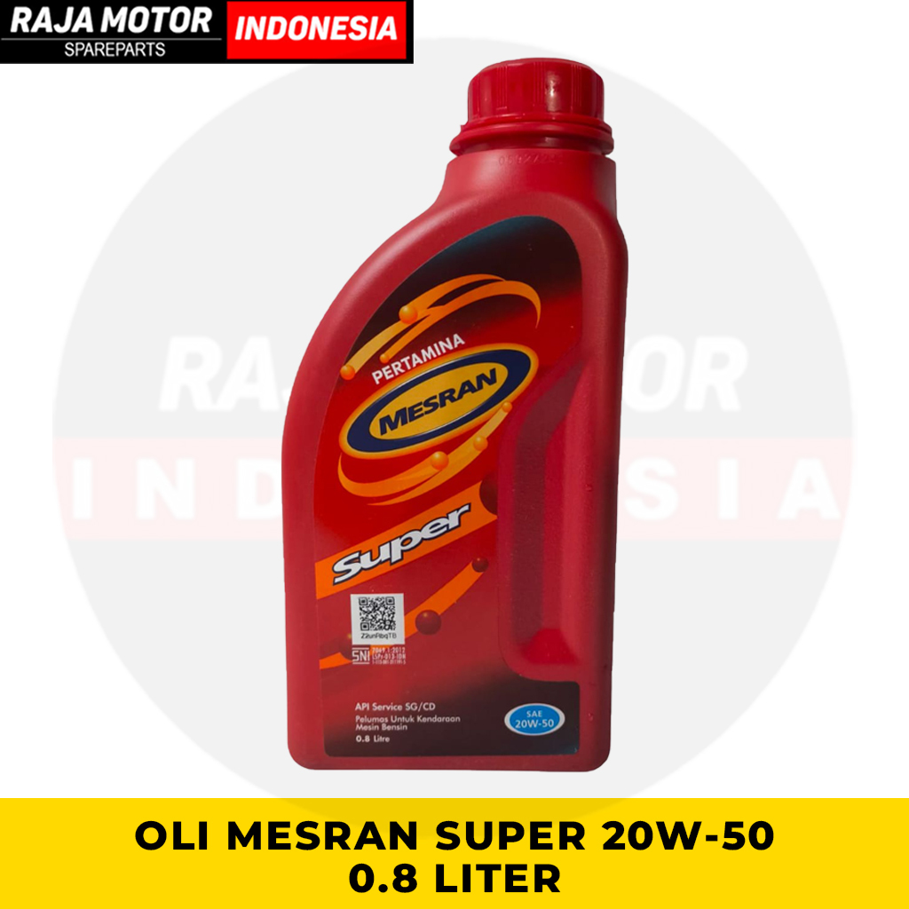 [MESRAN]Oli MESRAN SUPER SAE 20W50 800mL