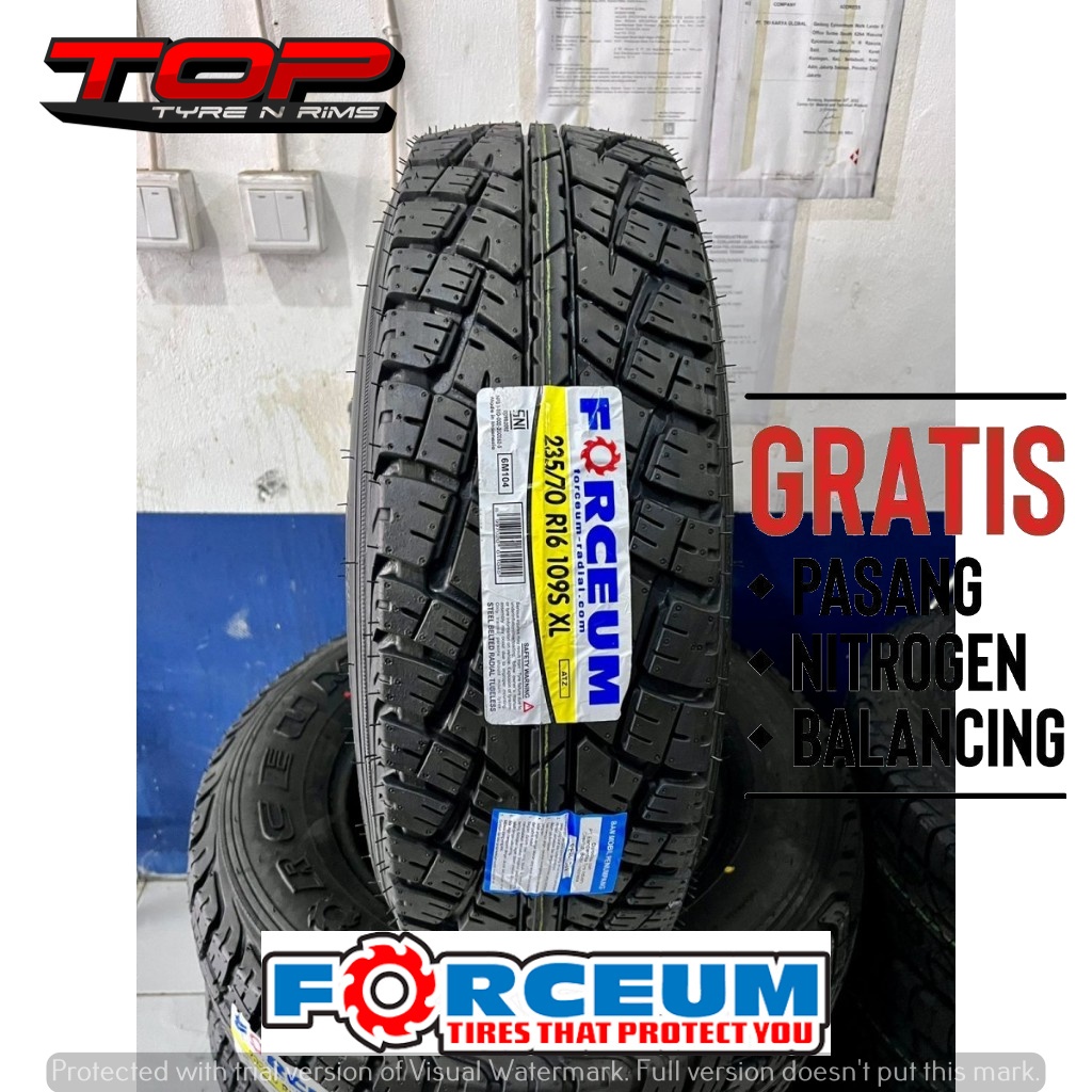 Ban Mobil AT FORCEUM ATZ Ukuran 235 70 Ring16 Ban Mobil Tahu Murah