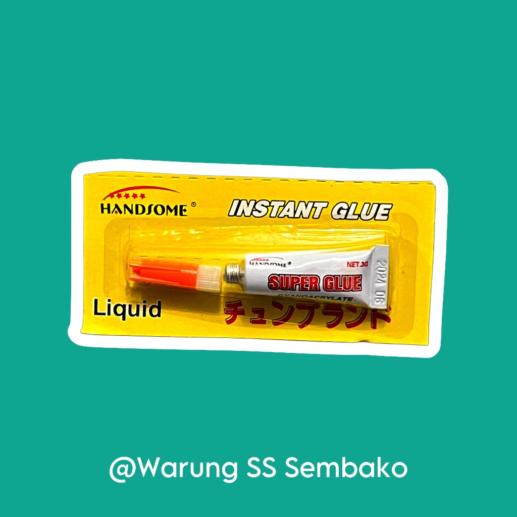 

Handsome Lem Super Glue Liquid 1 pcs