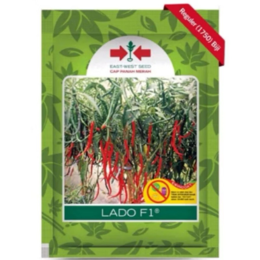Benih bibit Cabai Keriting LADO F1 1750 Biji - Bibit Cabe Cap Panah Merah