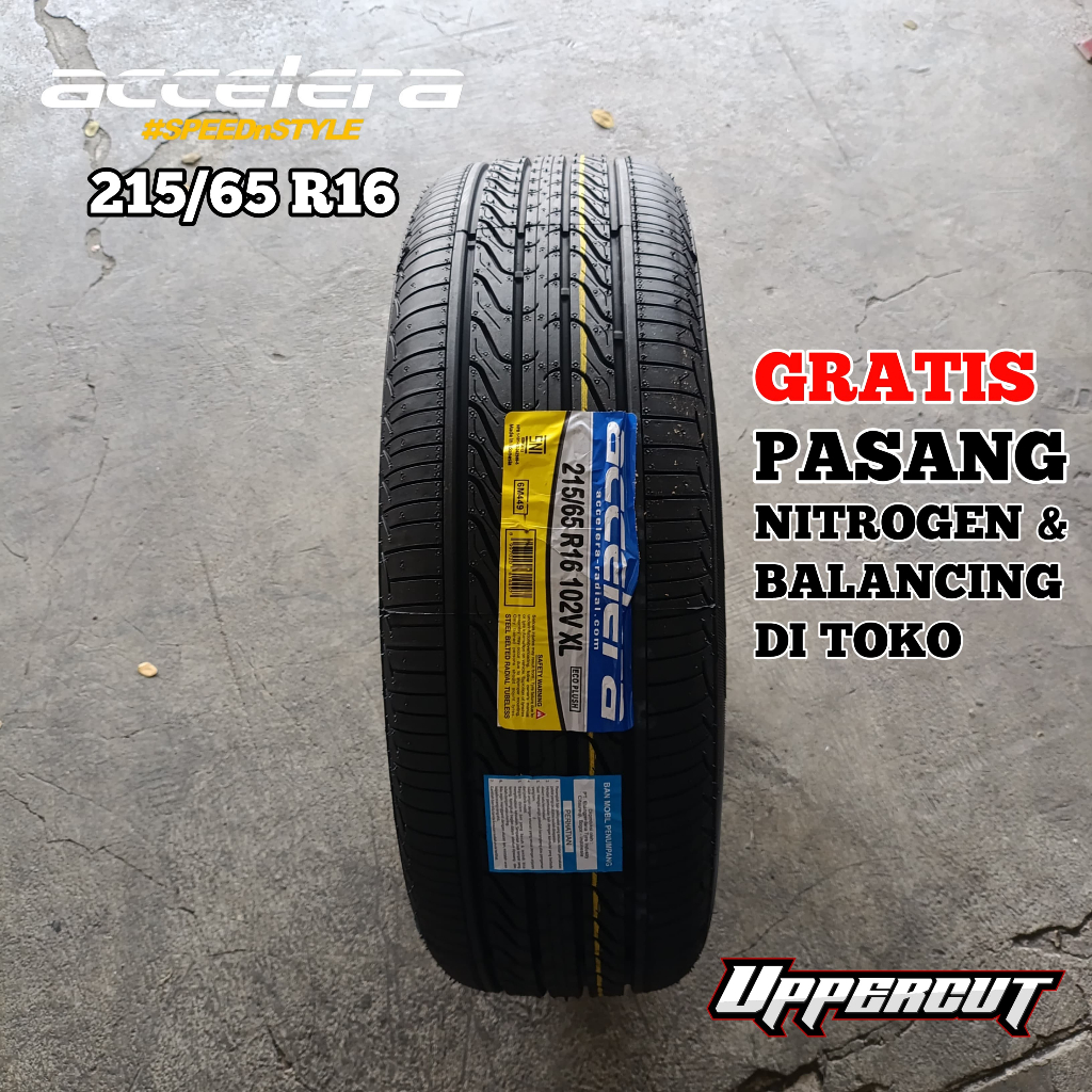 BAN MOBIL STANDAR INNOVA 215 65 R16 ACCELERA ECOPLUSH