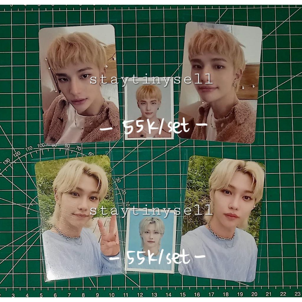 [READ DESC] PC Photocard Stray Kids SKZ 2nd Gen Fankit Set Felix - 3rd Gen Fankit Set Hyunjin