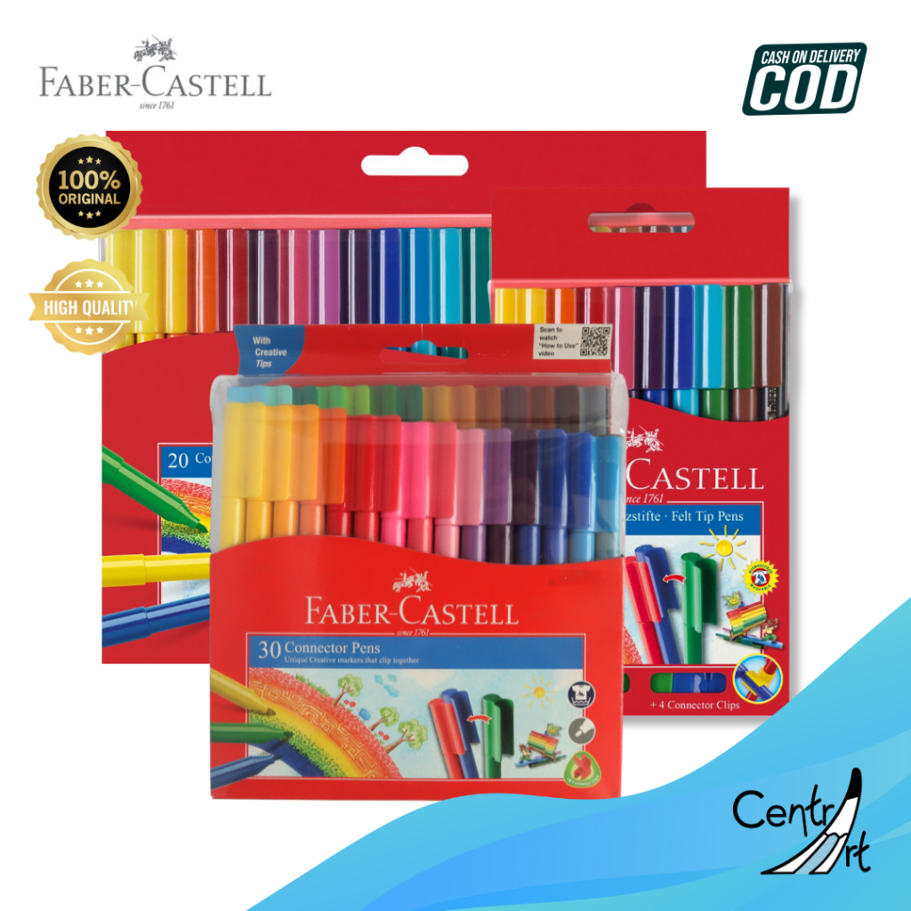 

Faber Castell Connector pens 10 20 30 Set