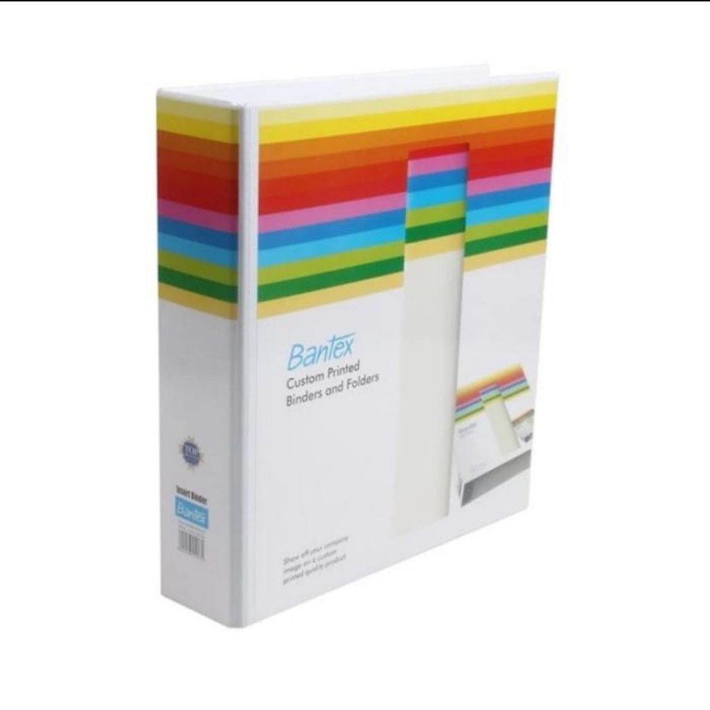 

Insert Binder Bantex 2 Ring A4 52 mm White 8552 07