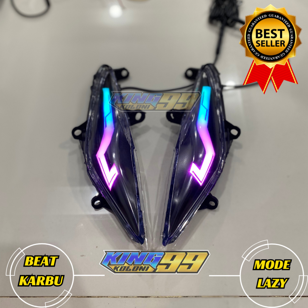 BEAT KARBU SEIN SEN DEPAN HONDA BEAT KARBU RUNNING SENJA RGB LAZY
