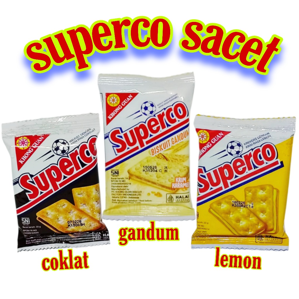 

BISKUIT SUPERCO RENCENG 22 GR