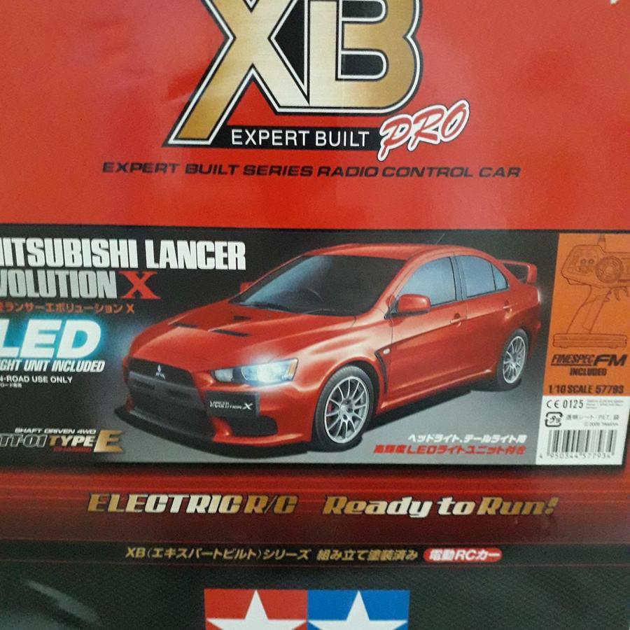 R/C Tamiya XB Pro Mitsubihi Lancer Evo X