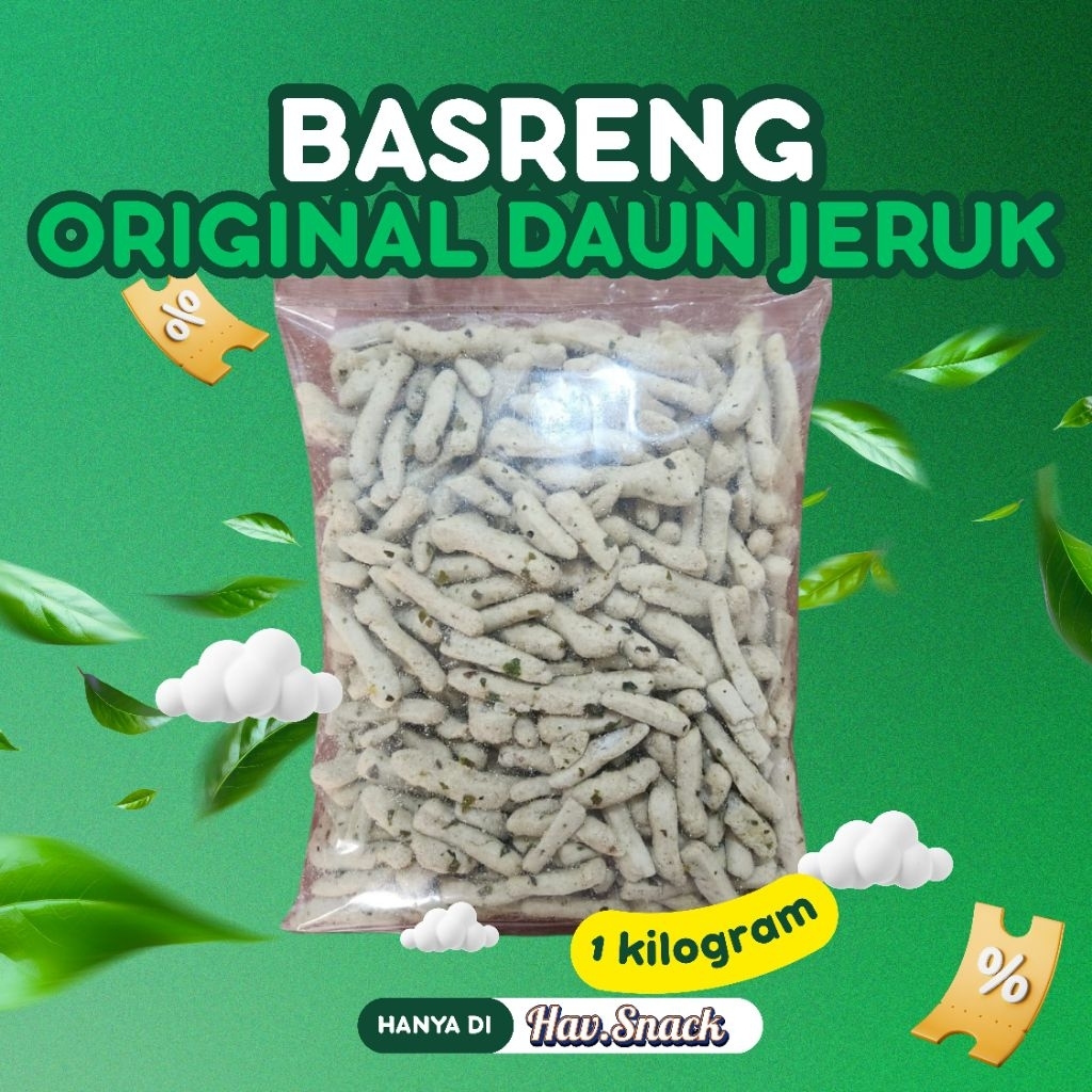 

Basreng Original Daun Jeruk 1kg Murah Pedas Cemilan Gratis Ongkir Makanan Ringan Snack