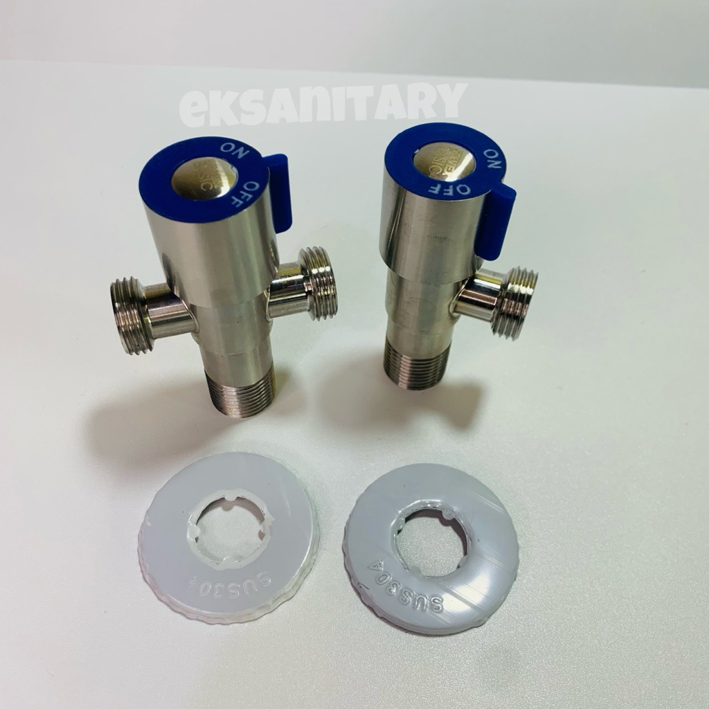 STOP KRAN SINGLE DAN CABANG CLOSET DUDUK TOILET