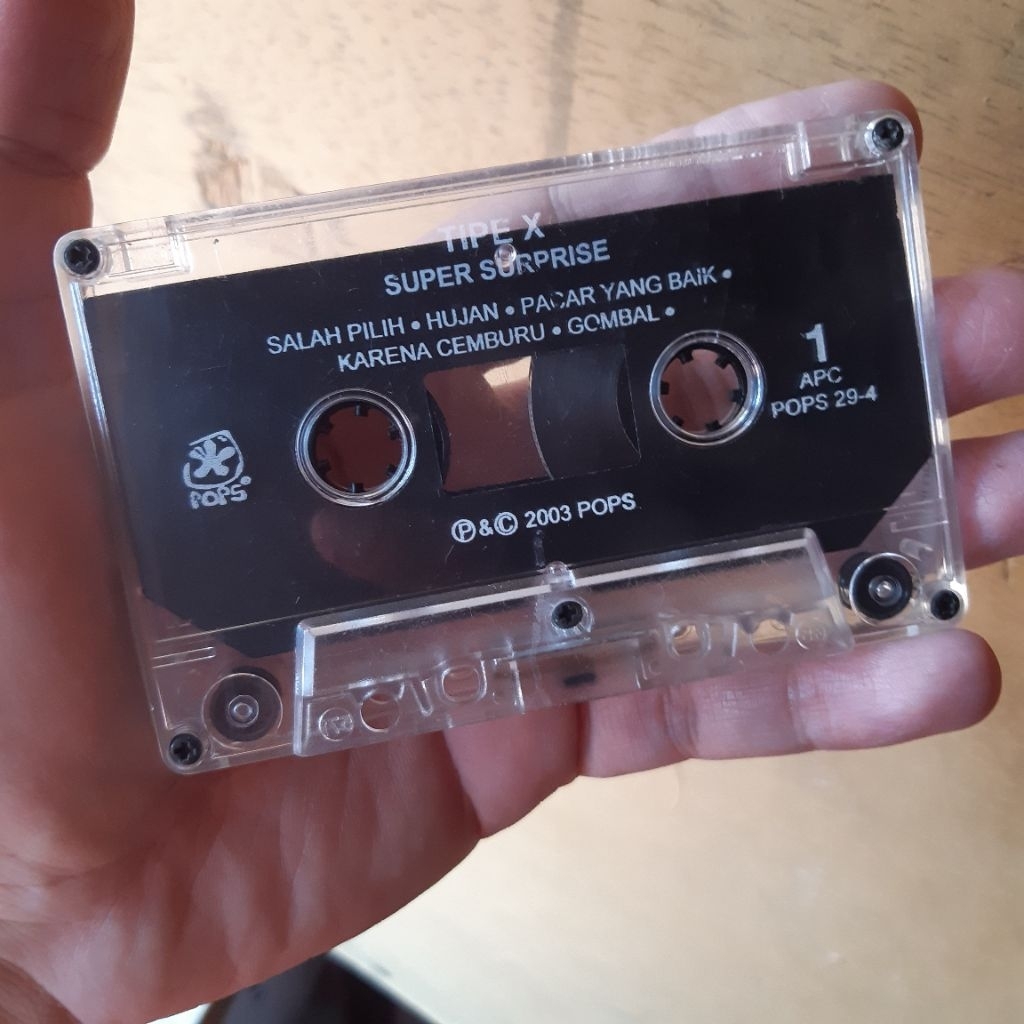 Kaset Pita Tipe X Tipe-X Tipex Super Surprise Ska Maxell hanya kaset