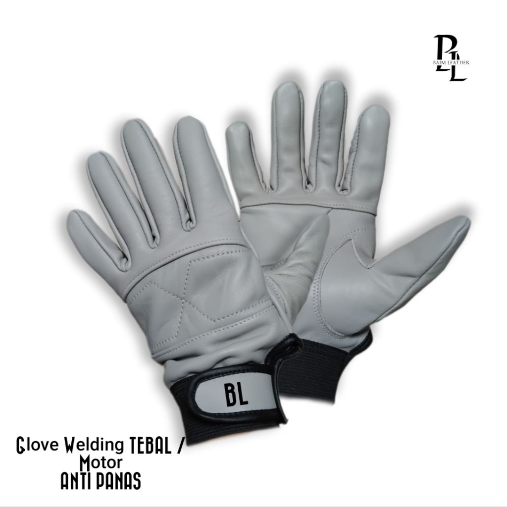 Sarung Tangan Kulit Las Tebal Sarung Tangan Las argon Sarung Tangan Welding