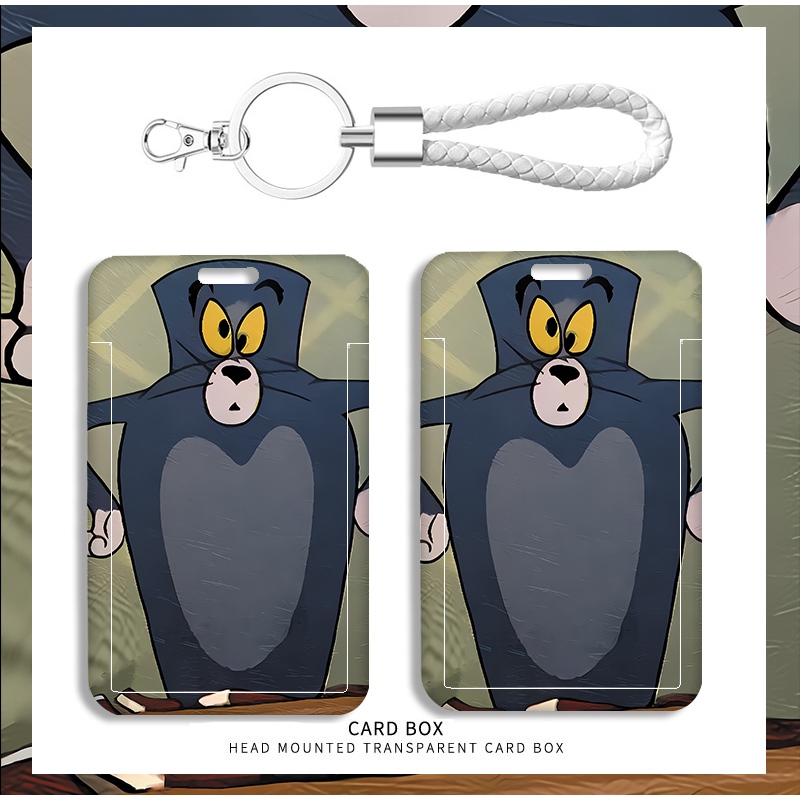 

Tom and Jerry cover Kardus KTP Motif karakter Anime, Tempat Kartu Photo Card & ID, Desain Kawaii Gaya Jepang untuk Fans Kollektor