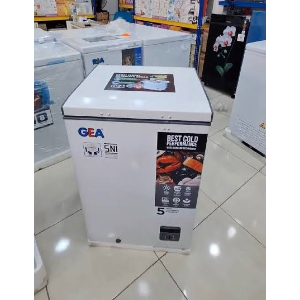 Box freezer gea ab 108r chest freezer gea 100L freezer box 100L gea