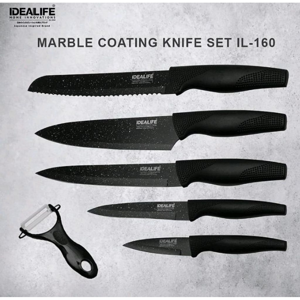 IDEALIFE KNIFE SET 6 IL-160