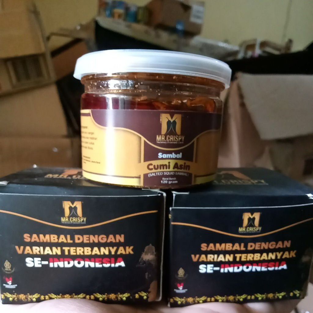 

Mr Crispy, Sambal dengan Varian terbanyak, 120g
