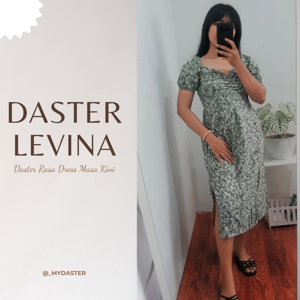 My Daster - Daster Levina | Daster Body Slim Serut Bagian Paha