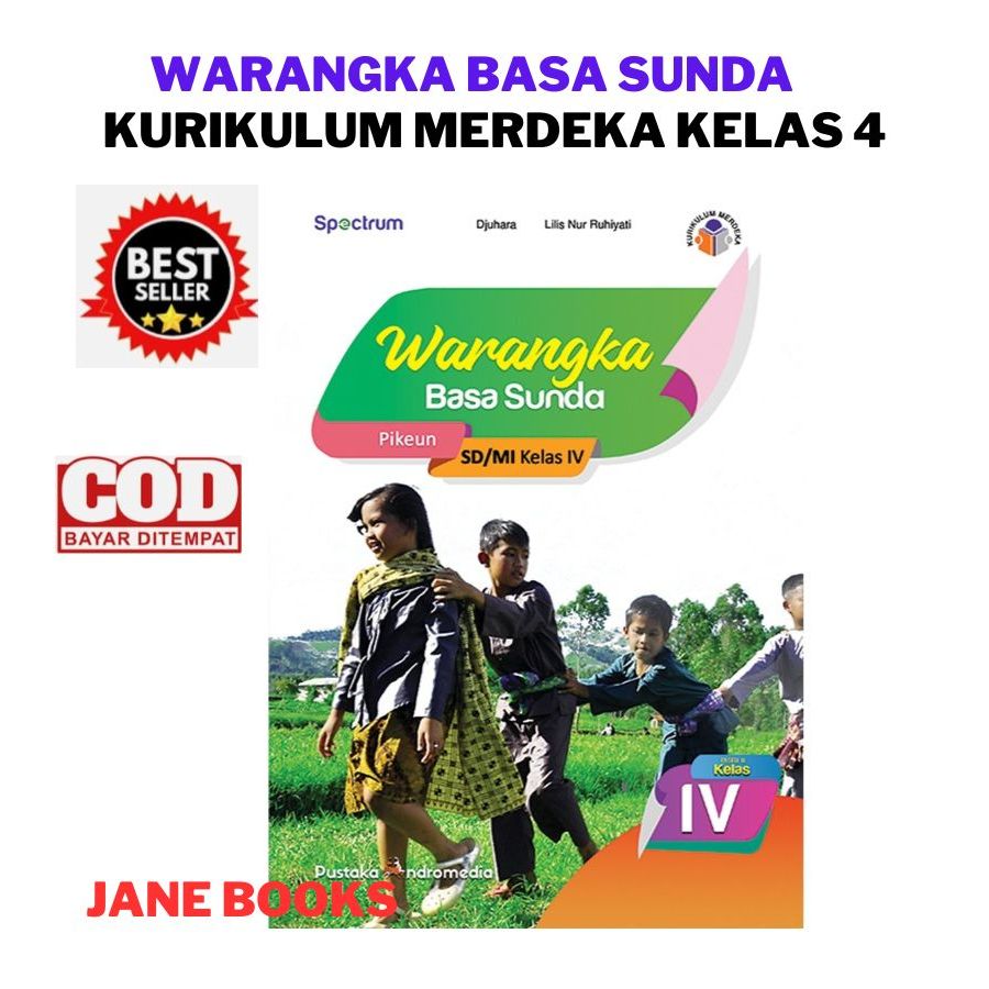 Warangka Basa Sunda Kelas 4 Kurikulum Merdeka dan Kamus Sunda