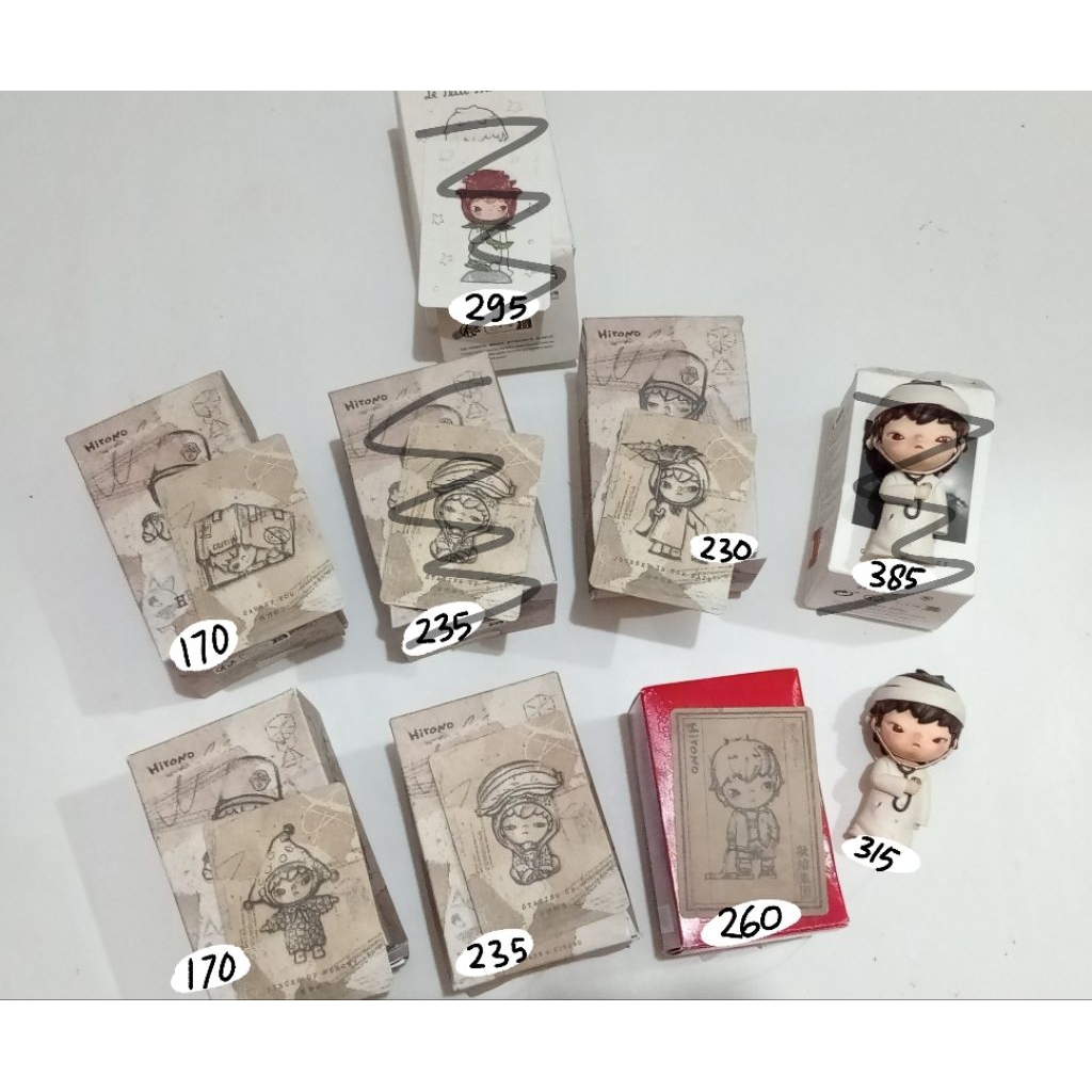 WTS SELL JUAL HIRONO CAUGHT UP PIECES IN MEMORY STAYING UP JOURNEY IN THE RAIN THE ROSE HEALER CHINE