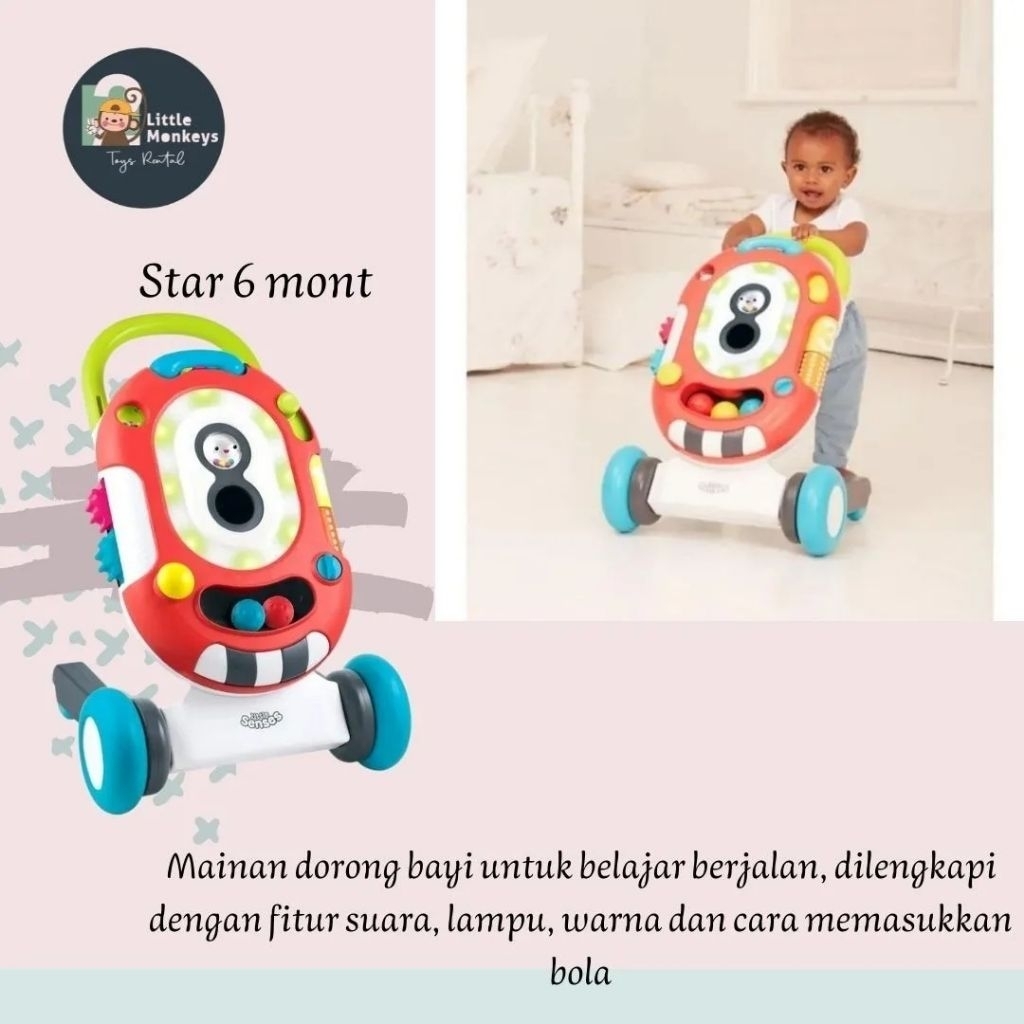 [SEWA] ELC little senses sensory push walker