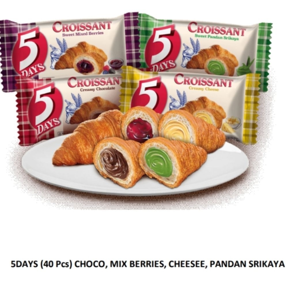 ROTI 5DAY CROISSANT 60 gram