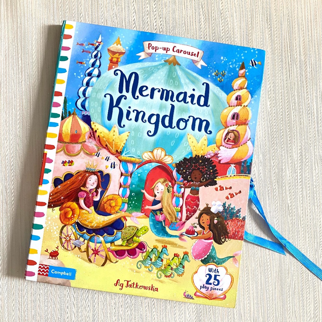 Preloved Mermaid Kingdom 3D Pop Up Carousell Book