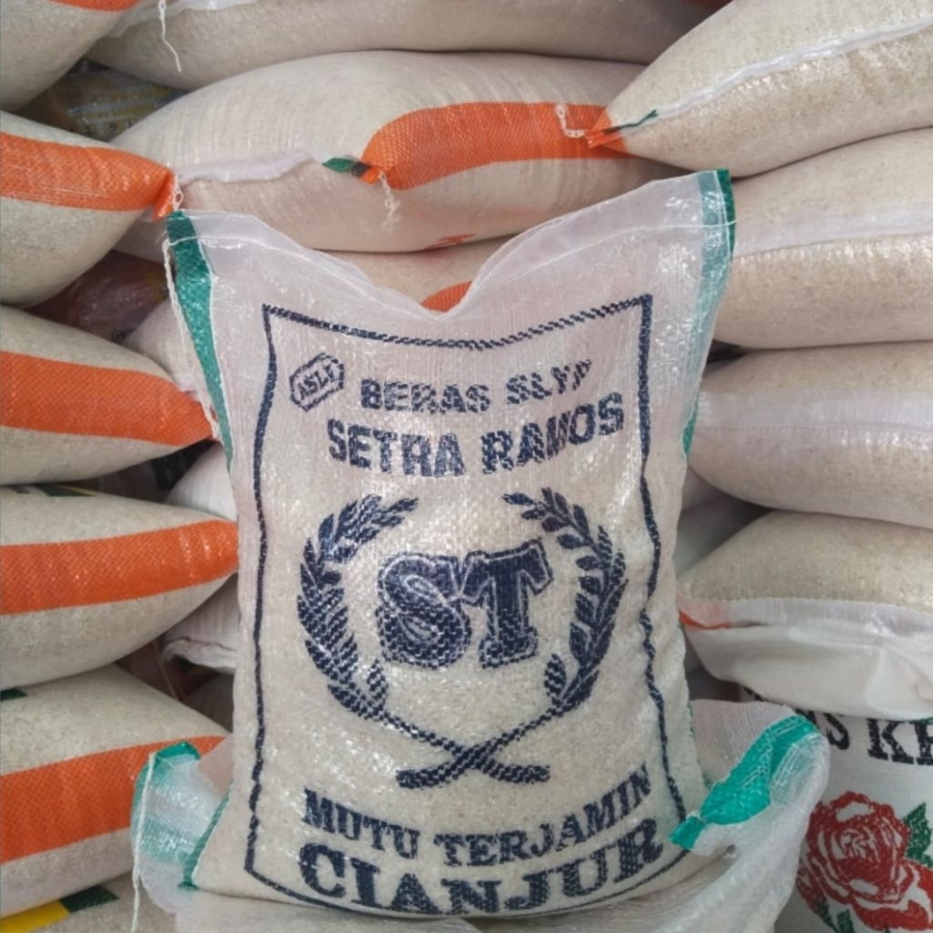 

Beras st khas cianjur Premium Pulen Wangi dan Berkualitas 5Kg / 10Kg