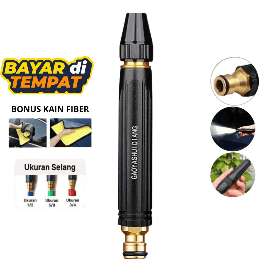 SEMPROTAN AIR KUNINGAN NEW UPGRADE | Premium Sprinkler Cuci Mobil Rumput Taman Sprinkler Pistol Air 