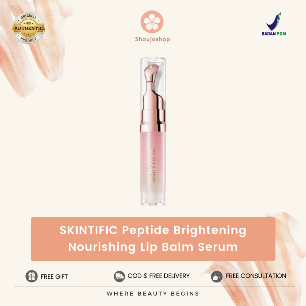 SKINTIFIC PEPTIDE NOURISHING LIP SERUM / LIP SERUM SKINTIFIC