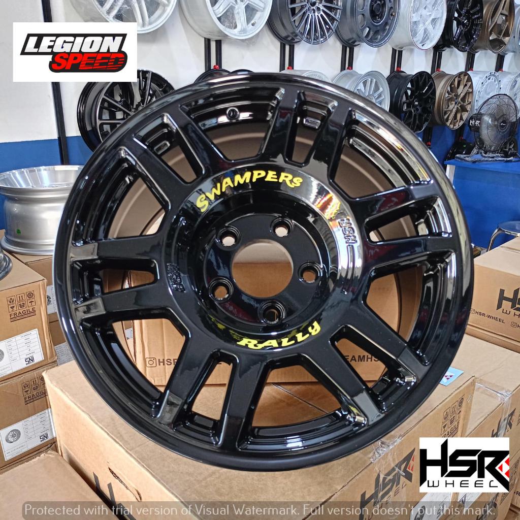 VELG HSR SWAMPERS RING 16 PCD 5X114,3 RADIANT BLACK | VELG HSR OFFROAD R16