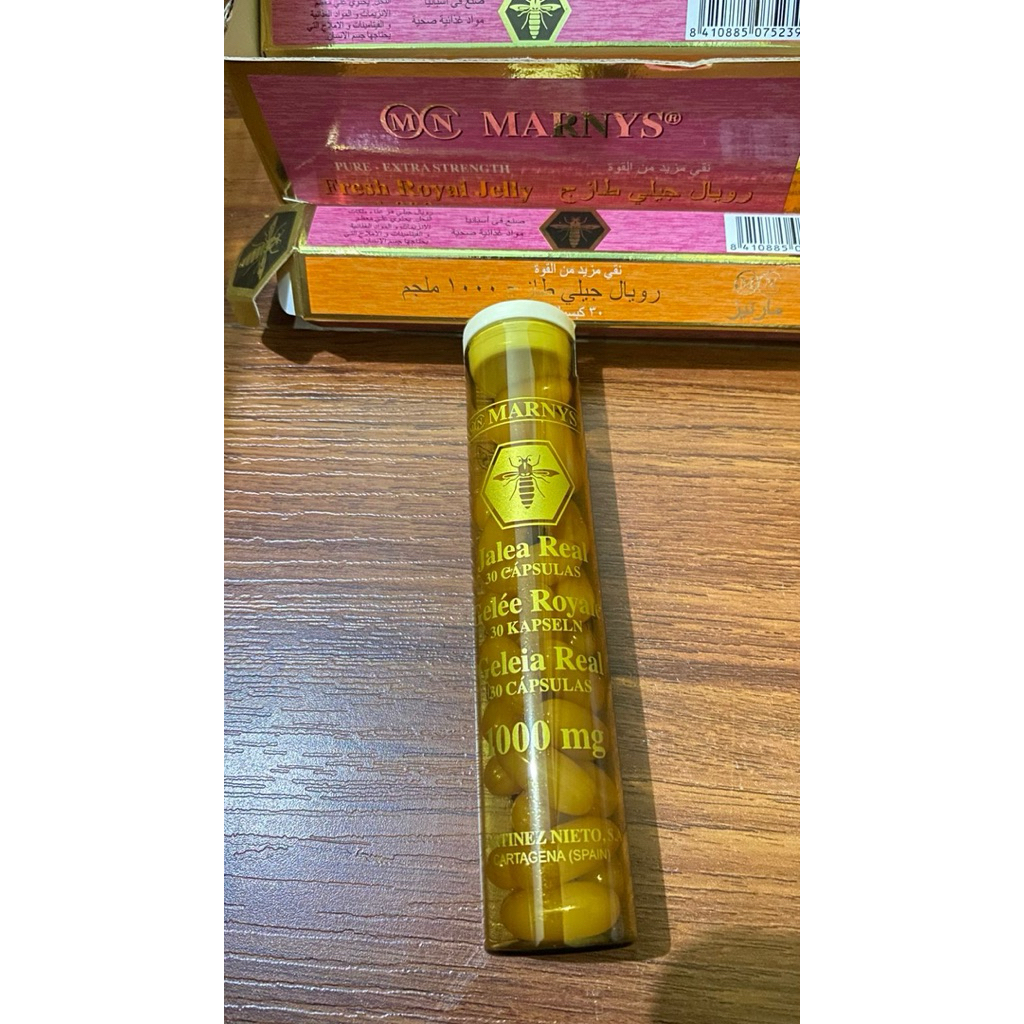 

Fresh Royal Jelly MARNYS ORIGINAL 100% Saudi 1000mg